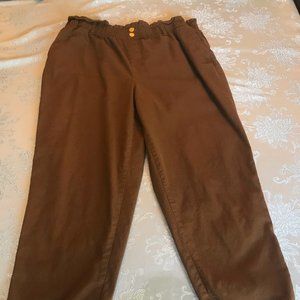 Loft Brown Pant - XL